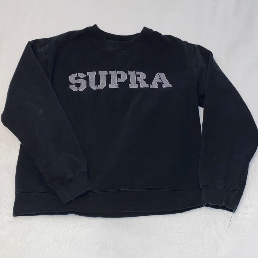 Mens small Supra crew neck sweatshirt